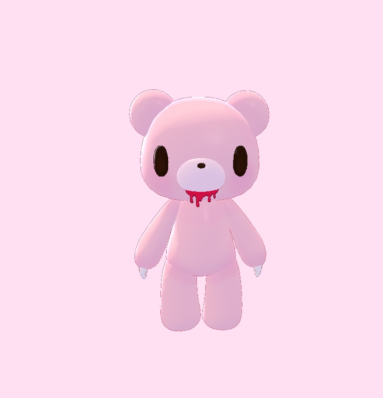 gloomii bear plush ! (FREE)