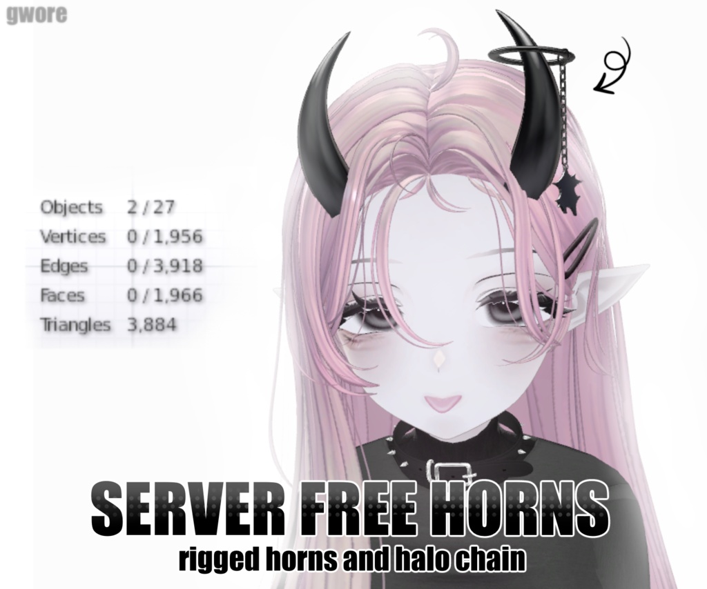 free horns ♡.*