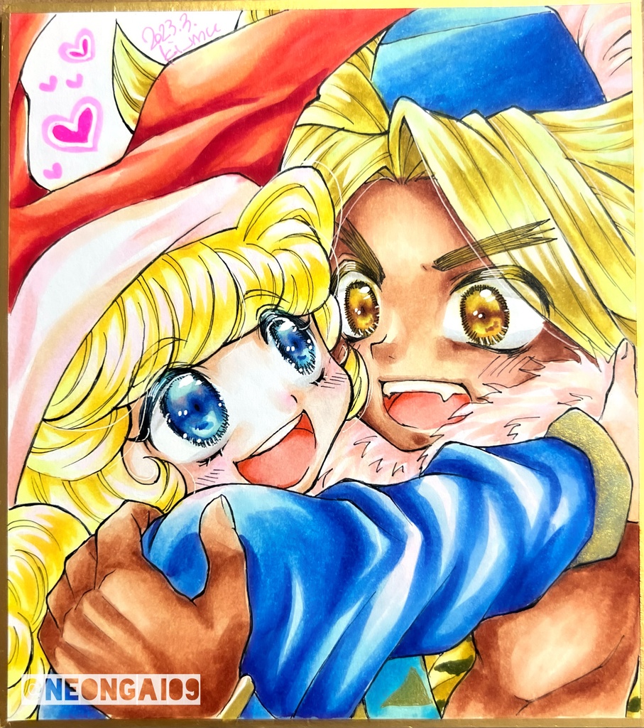 聖剣伝説3 ケヴィシャロ 色紙イラスト