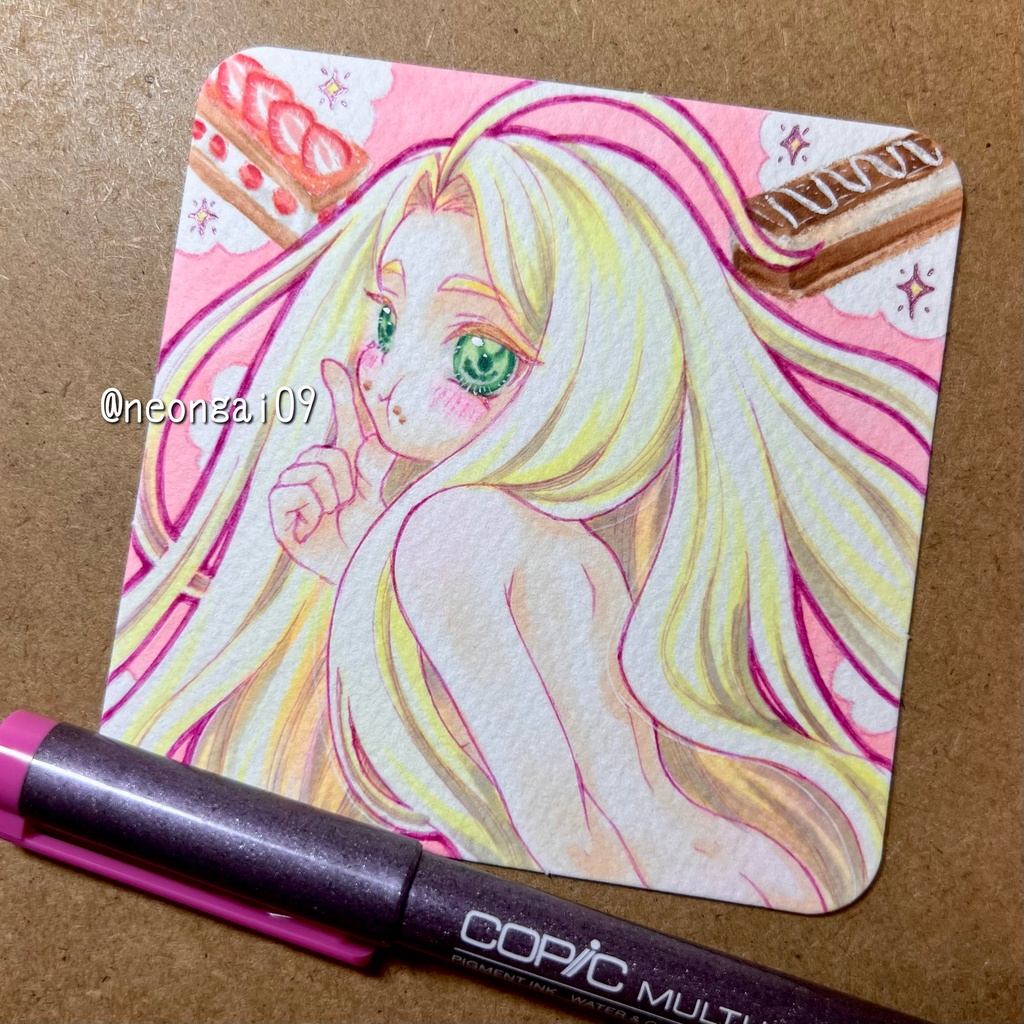 アンデラ タチアナ 手描きイラスト