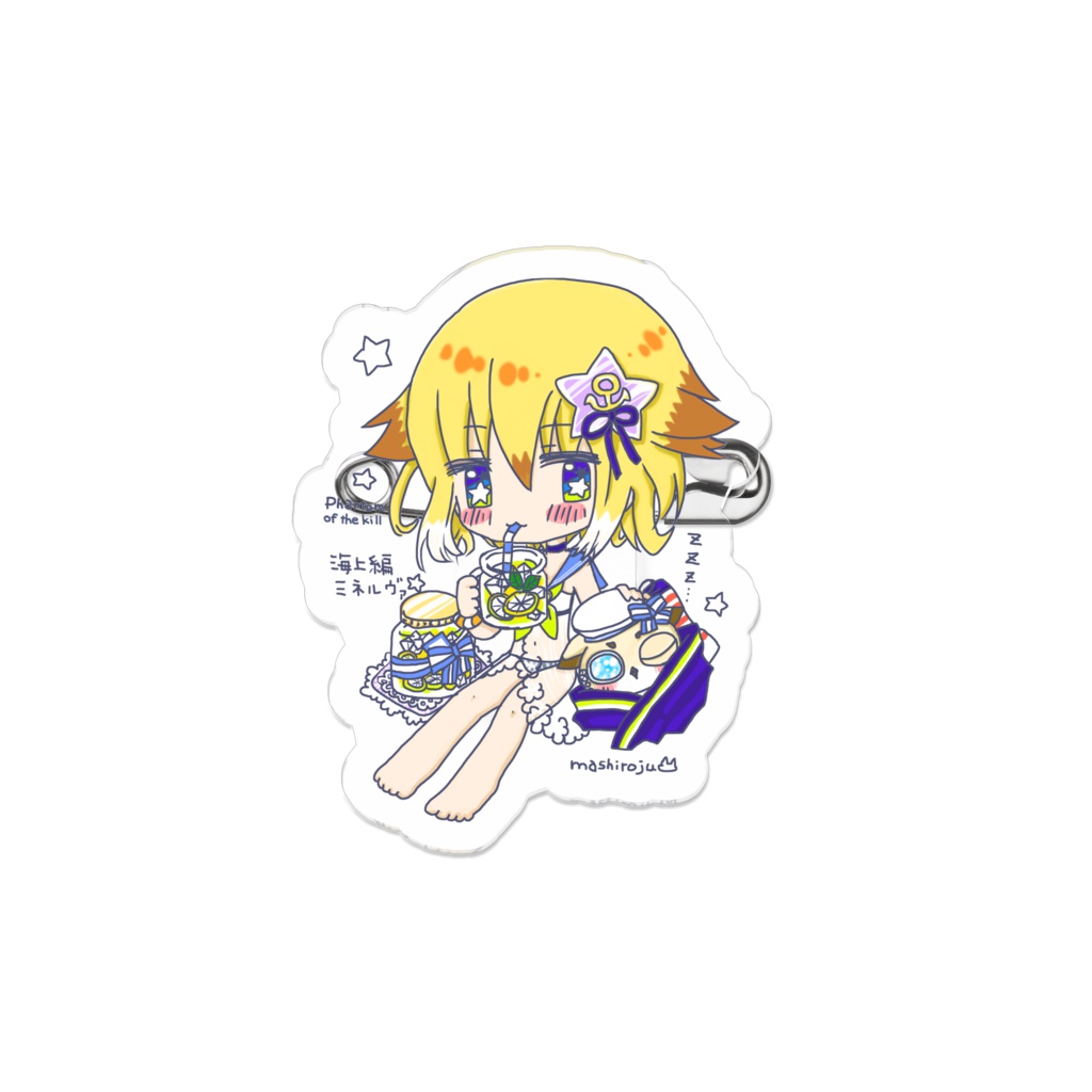 ミネルヴァアクリルバッジ