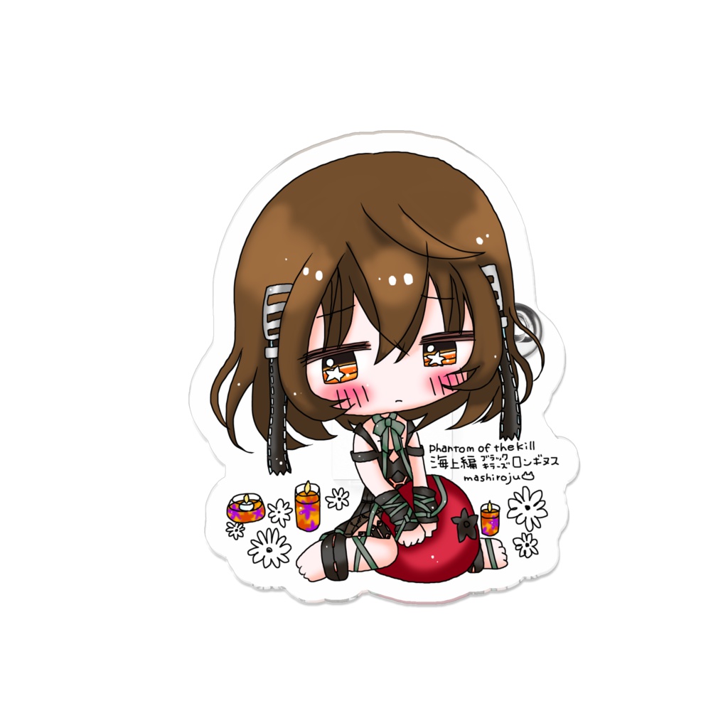 ロンギアクリルバッジ