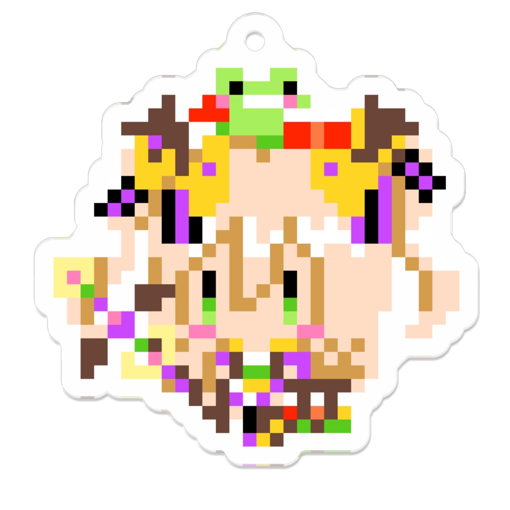 ハロウィン イシューリエル ドット絵 アクキー