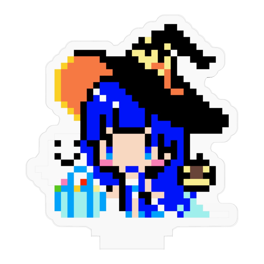 ハロウィンマサムネドット絵アクリルフィギュア