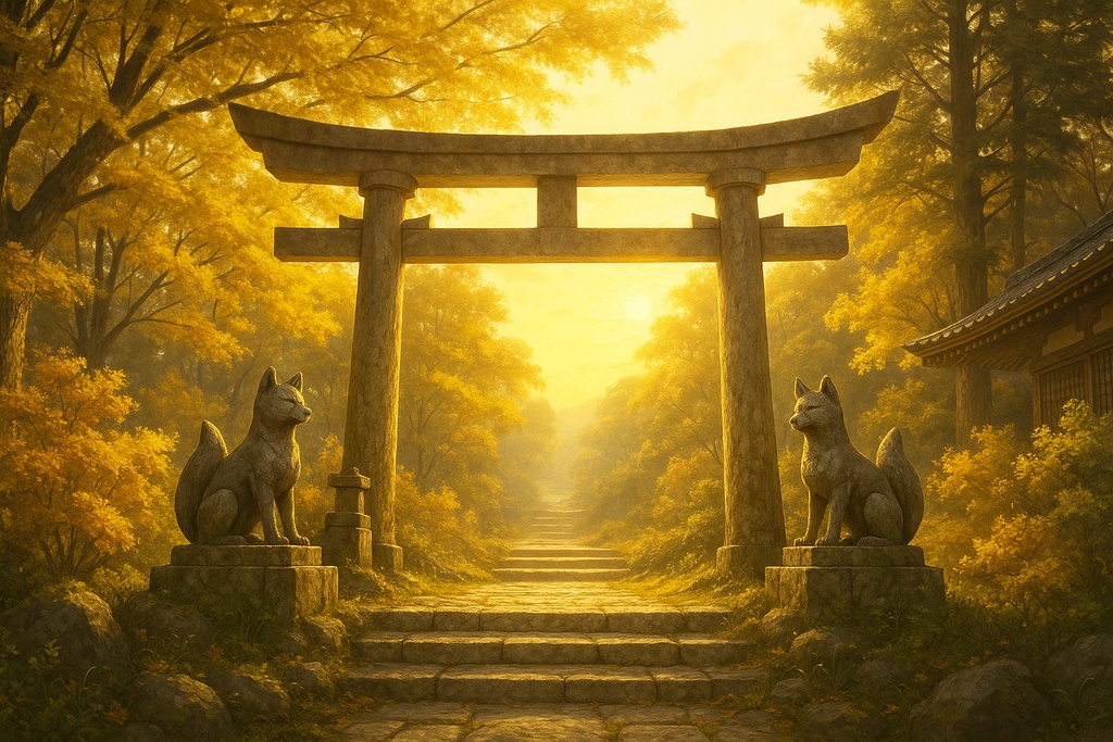 和幻想 背景素材&TCG素材パック ─ 光と和が織りなす背景、華麗フレーム