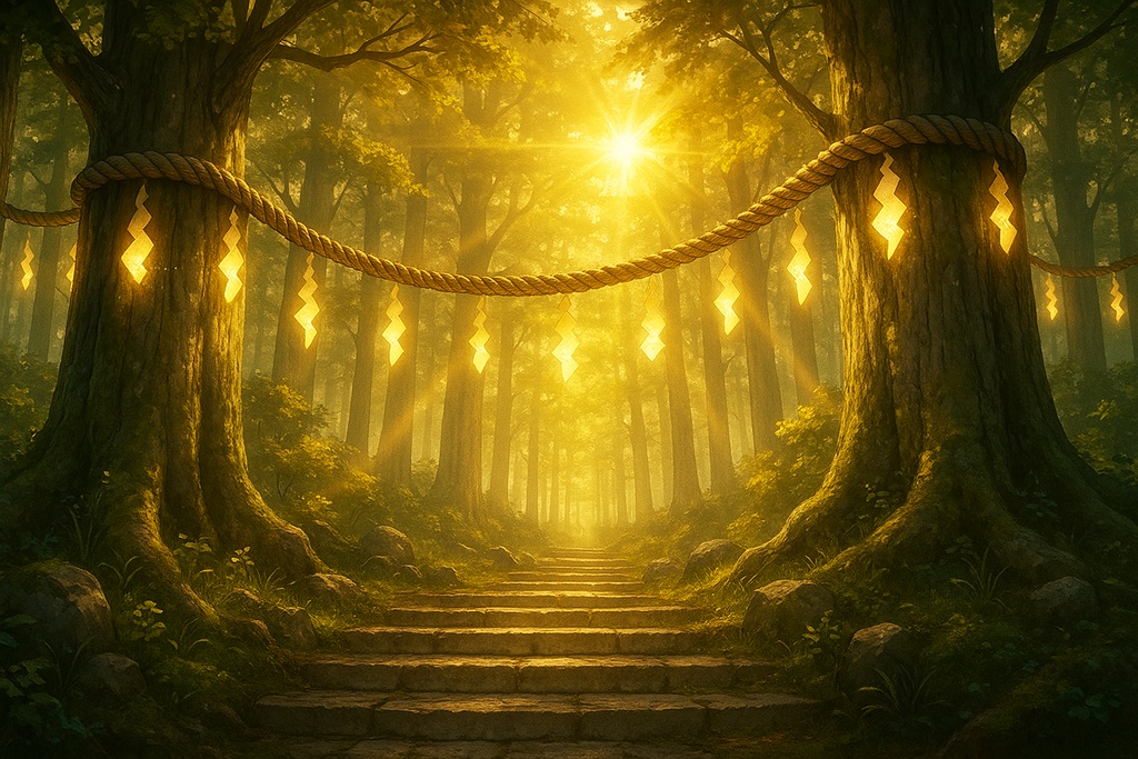 和幻想 背景素材&TCG素材パック ─ 光と和が織りなす背景、華麗フレーム