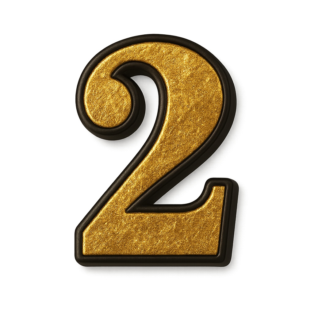 【映える金箔×黒縁】配信用 透過文字セット|数字0–9・th・配信ワード8種(商用可)