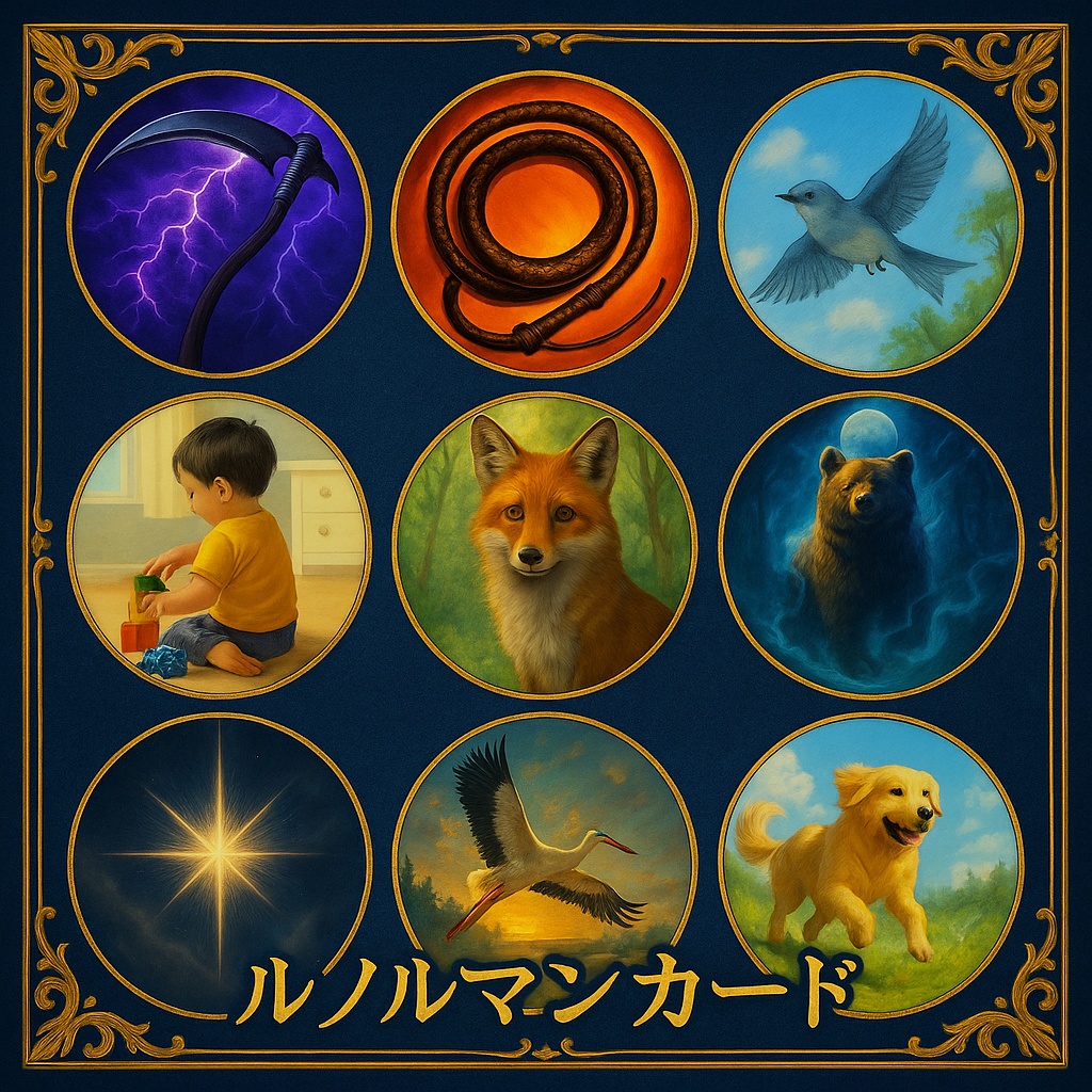 “選ばれる占い師”の見た目を作る|ルノルマン円形アイコン36種