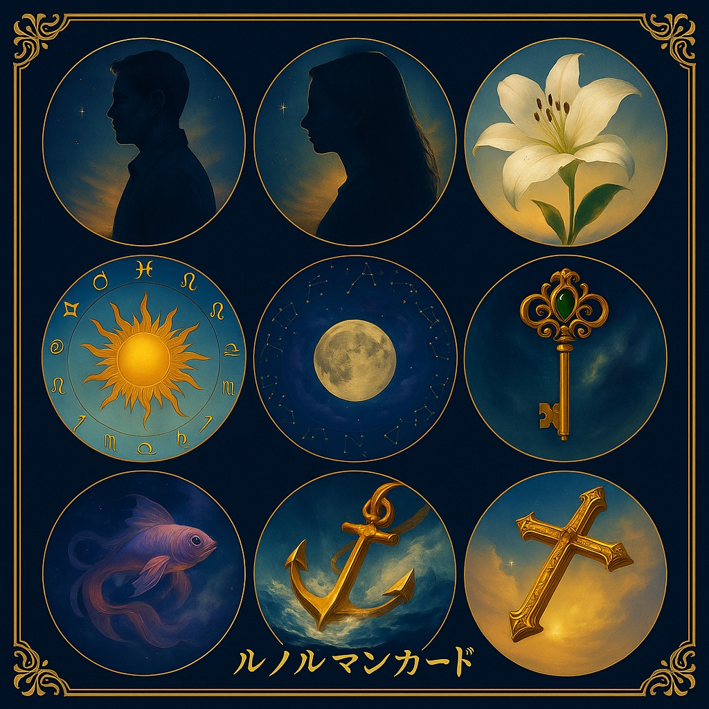 “選ばれる占い師”の見た目を作る|ルノルマン円形アイコン36種