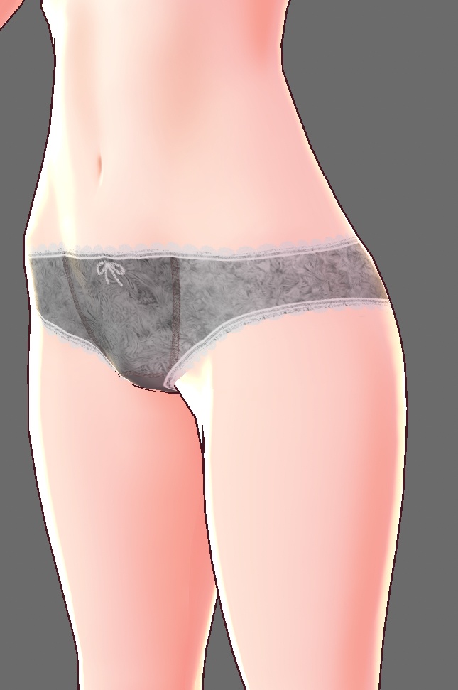 【Vroid】 ふつーのパンツ 3Colorセット【無料】