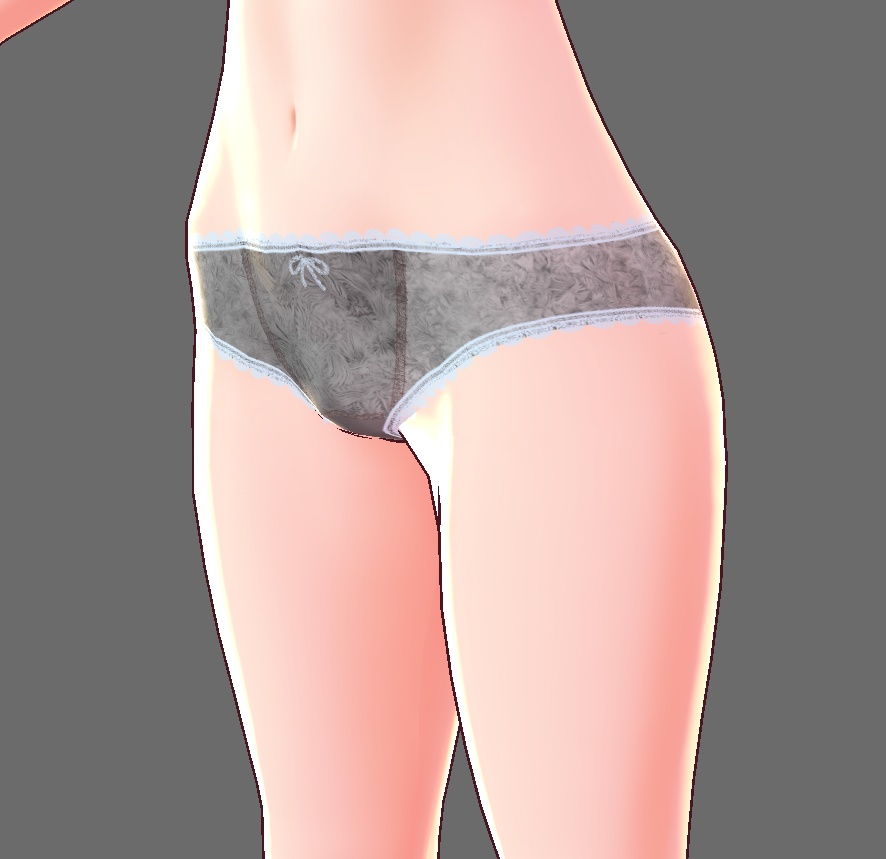 【Vroid】 ふつーのパンツ 3Colorセット【無料】