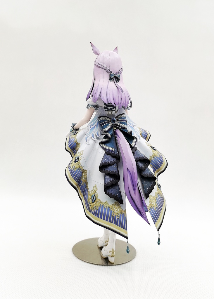 ウマ娘 メジロマックイーン 【エンド・オブ・スカイ】 ペーパークラフトpapercraft