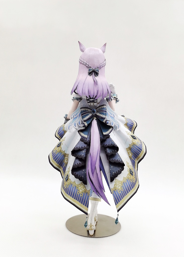 ウマ娘 メジロマックイーン 【エンド・オブ・スカイ】 ペーパークラフトpapercraft
