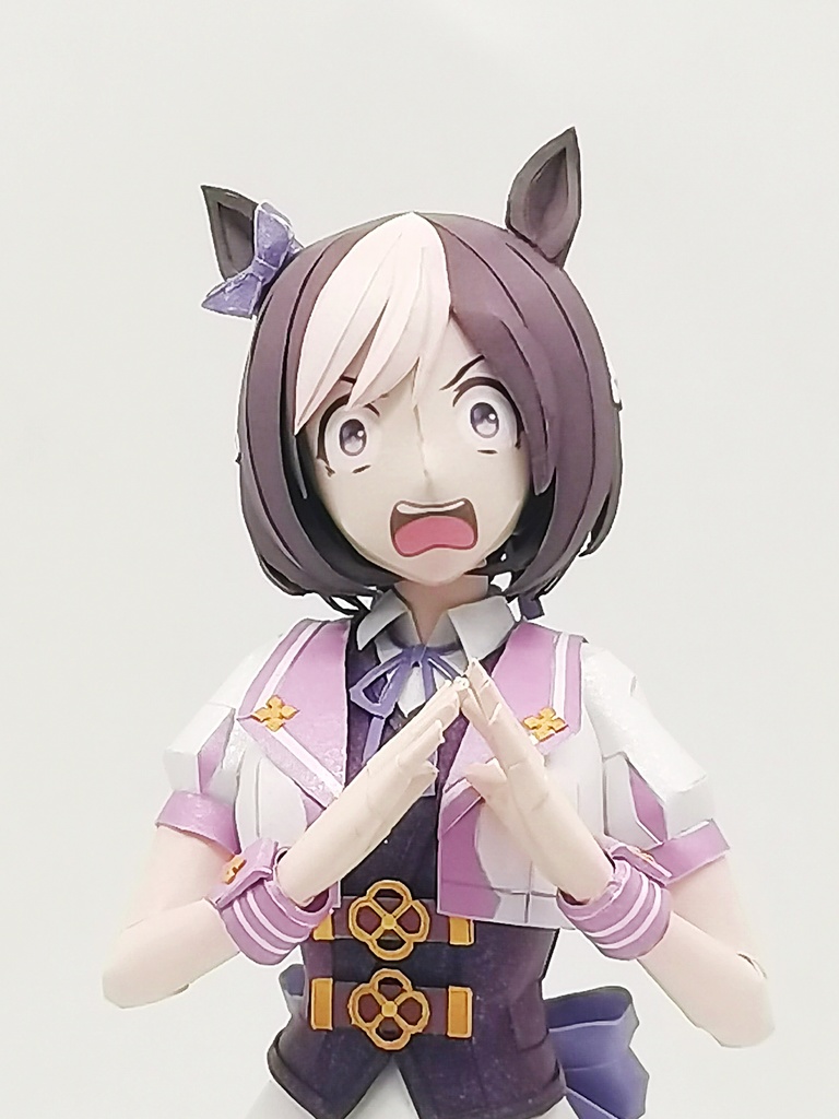 ウマ娘 スペシャルウィーク 【スペシャルドリーマー】 ペーパークラフトpapercraft