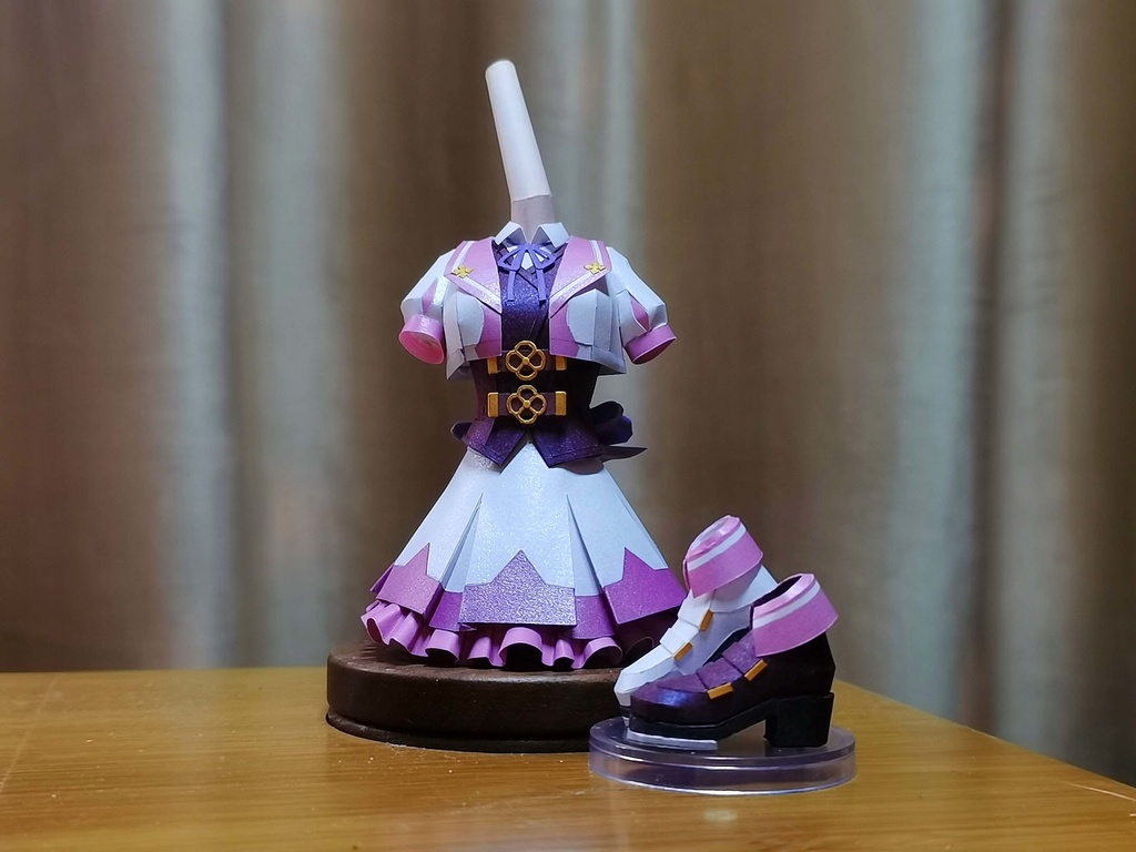 ウマ娘 スペシャルウィーク 【スペシャルドリーマー】 ペーパークラフトpapercraft