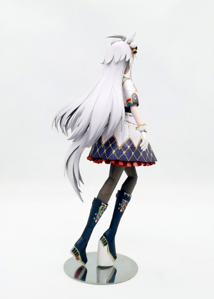 ウマ娘 オグリキャップ 【キセキの白星】 ペーパークラフト