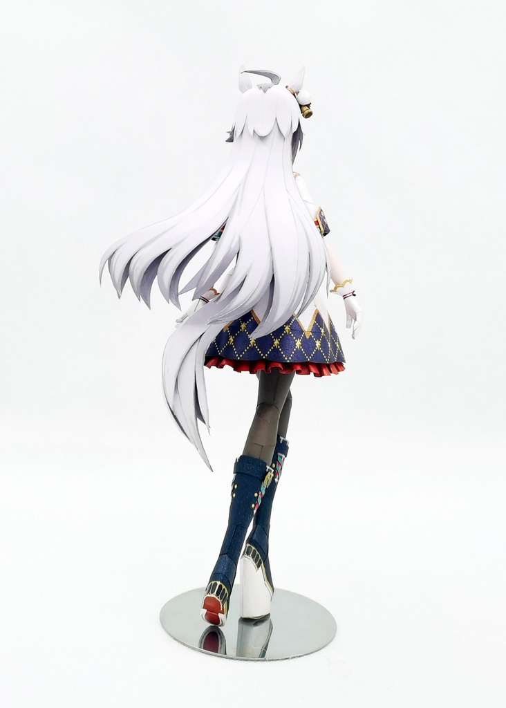 ウマ娘 オグリキャップ 【キセキの白星】 ペーパークラフトpapercraft