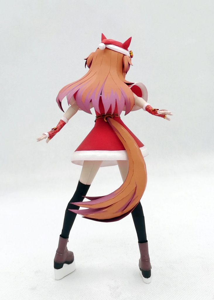 ウマ娘 マヤノトップガン 【フォーメーション:PARTY】 ペーパークラフトpapercraft