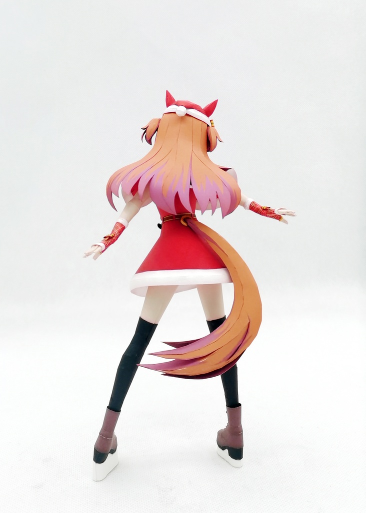 ウマ娘 マヤノトップガン 【フォーメーション:PARTY】 ペーパークラフトpapercraft