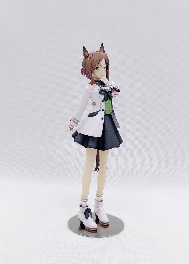 ウマ娘 ファインモーション 【Noble Seamair】 ペーパークラフト papercraft