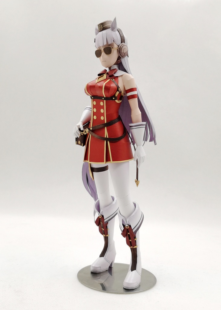 ウマ娘 ゴールドシップ 【レッドストライフ·Anime】 ペーパークラフト papercraft