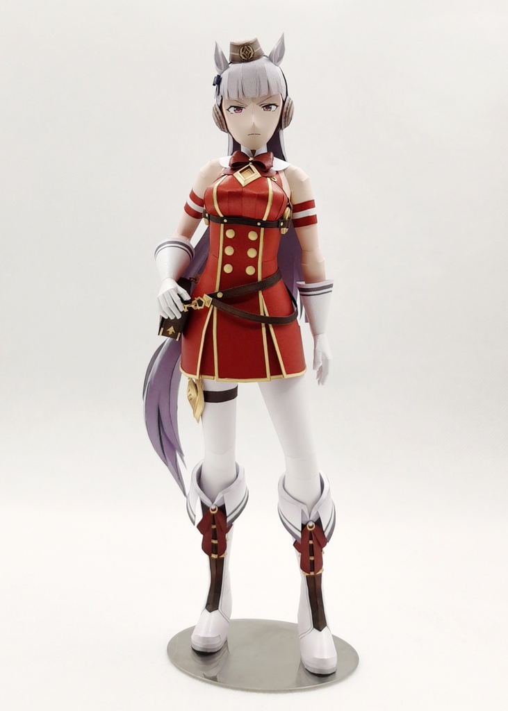 ウマ娘 ゴールドシップ 【レッドストライフ·Anime】 ペーパークラフト papercraft