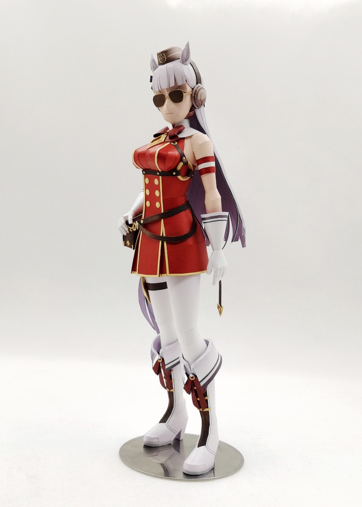 ウマ娘 ゴールドシップ 【レッドストライフ·Anime】 ペーパークラフト papercraft