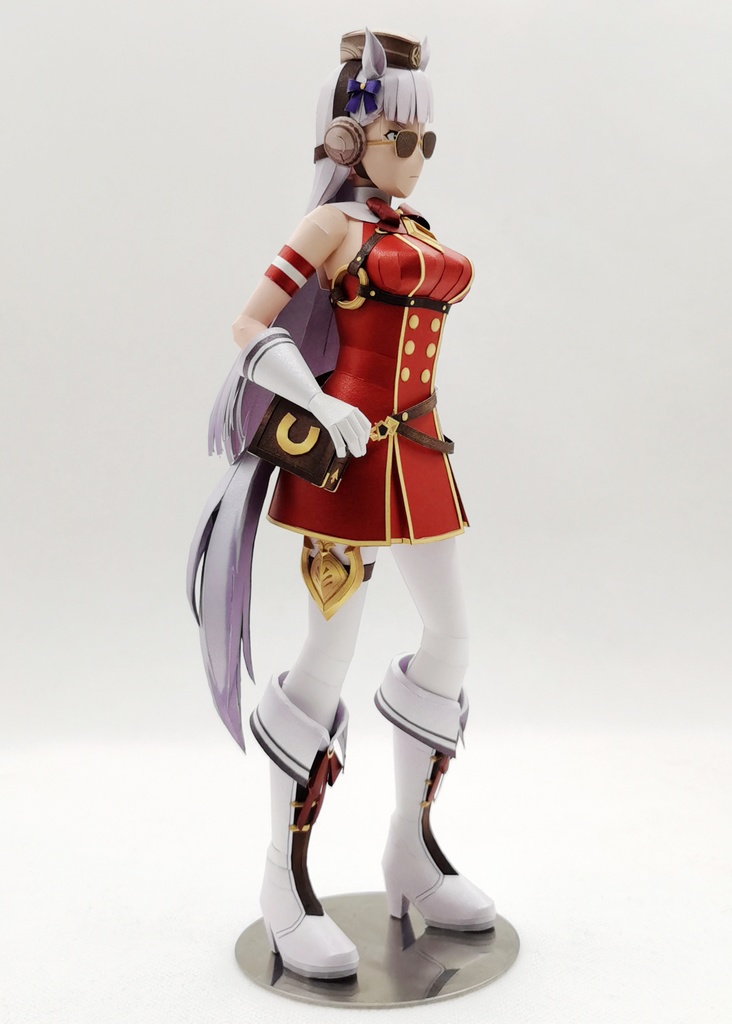 ウマ娘 ゴールドシップ 【レッドストライフ·Anime】 ペーパークラフト papercraft
