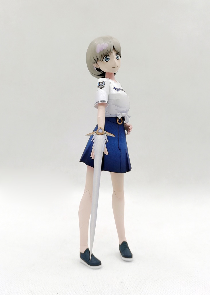 ラブライブ! 唐可可 ペーパークラフト papercraft