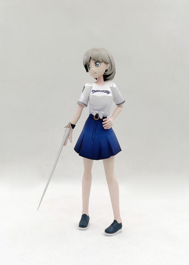 ラブライブ! 唐可可 ペーパークラフト papercraft