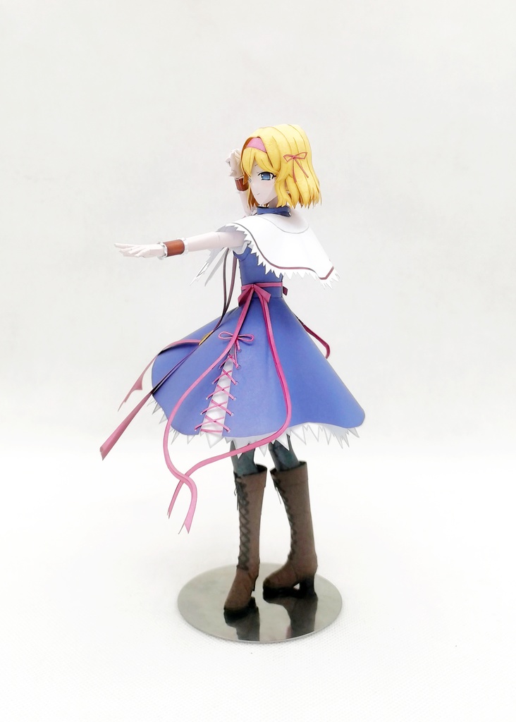 東方Project アリス・マーガトロイド ペーパークラフト papercraft