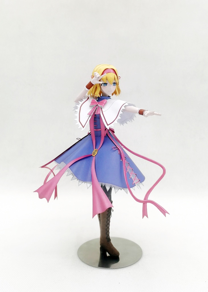 東方Project アリス・マーガトロイド ペーパークラフト papercraft