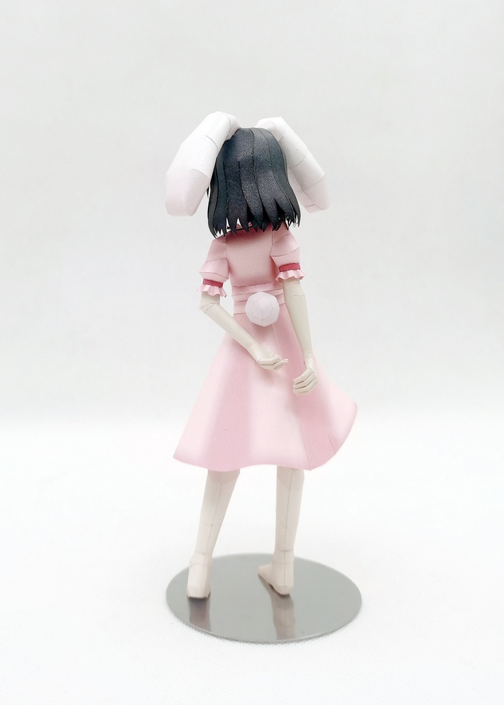 東方Project 因幡てゐ ペーパークラフト papercraft