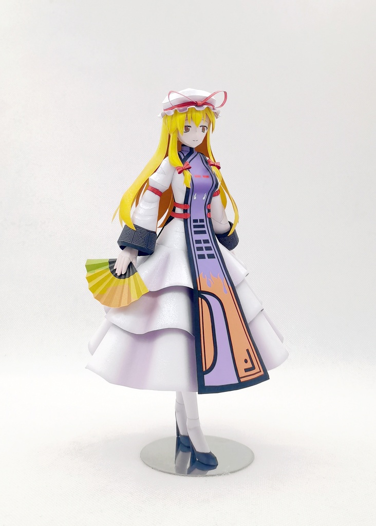 東方Project 八雲紫 ペーパークラフト papercraft