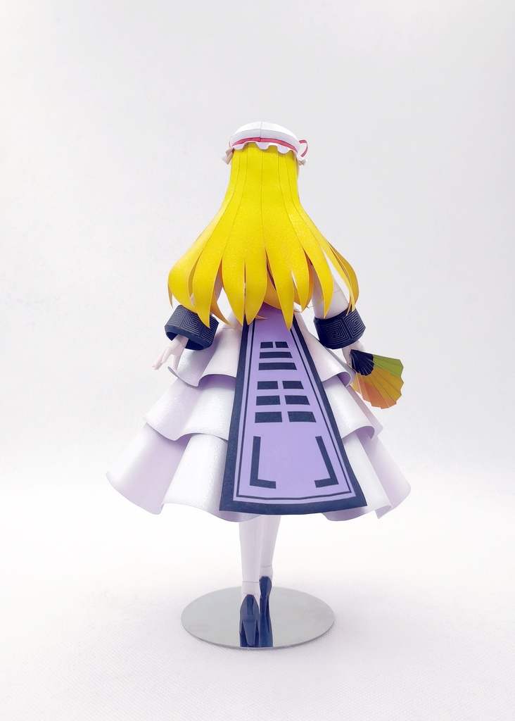 東方Project 八雲紫 ペーパークラフト papercraft