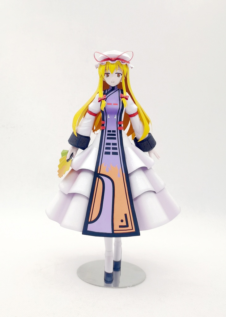 東方Project 八雲紫 ペーパークラフト papercraft