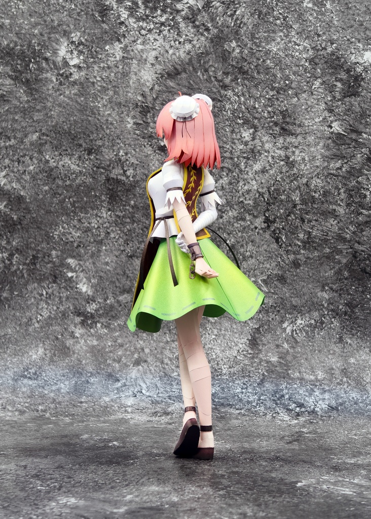 東方Project 茨木華扇 ペーパークラフト papercraft