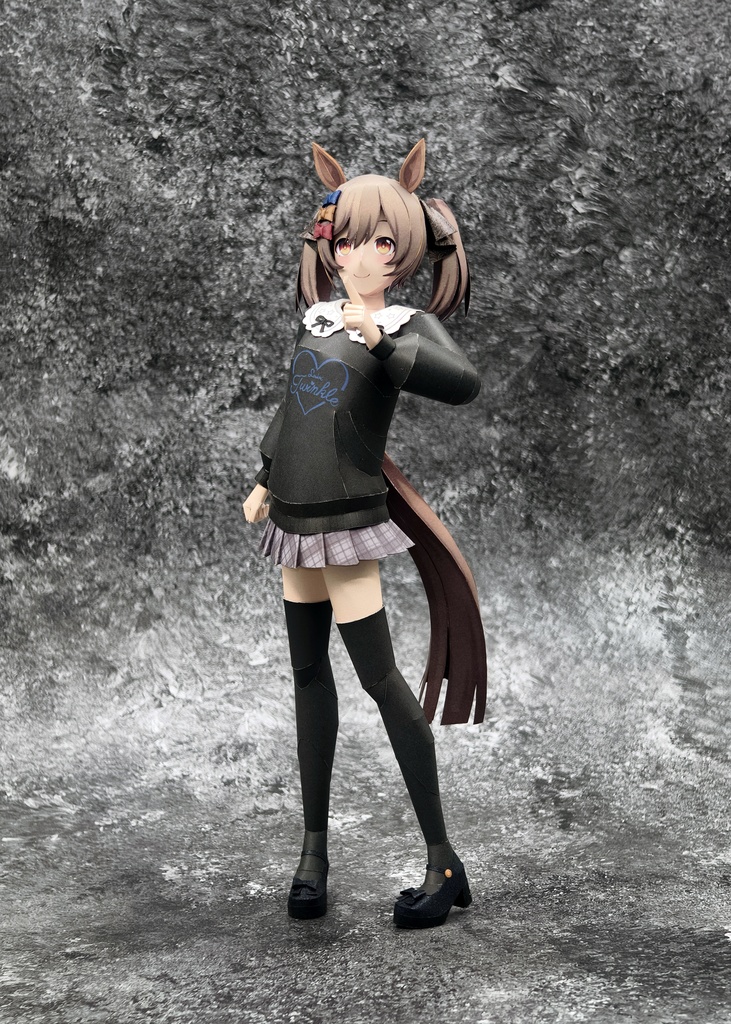 ウマ娘 スマートファルコン ペーパークラフト papercraft