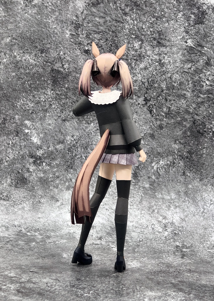 ウマ娘 スマートファルコン ペーパークラフト papercraft