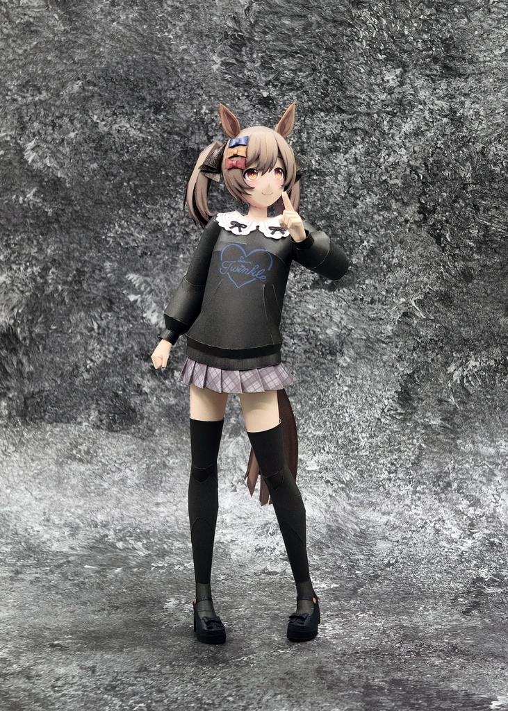 ウマ娘 スマートファルコン ペーパークラフト papercraft