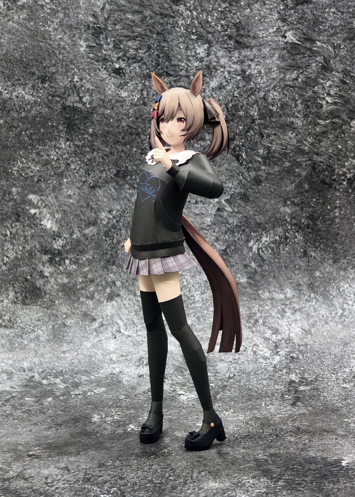 ウマ娘 スマートファルコン ペーパークラフト papercraft