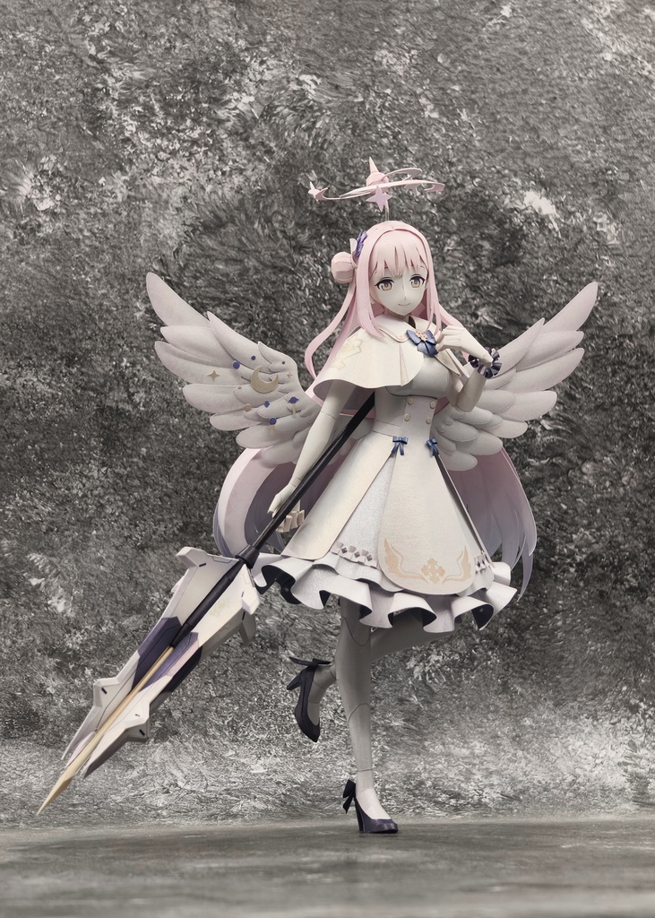 BlueArcive ブルアカ 聖園ミカ ペーパークラフト papercraft