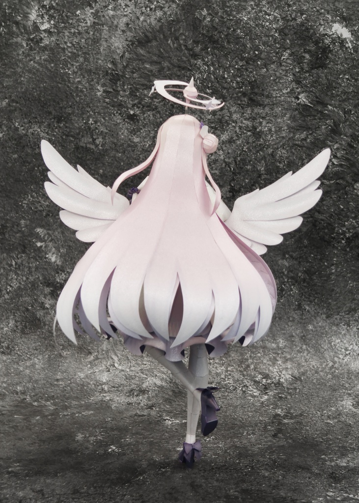 BlueArcive ブルアカ 聖園ミカ ペーパークラフト papercraft