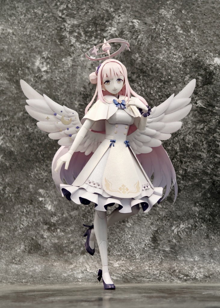 BlueArcive ブルアカ 聖園ミカ ペーパークラフト papercraft