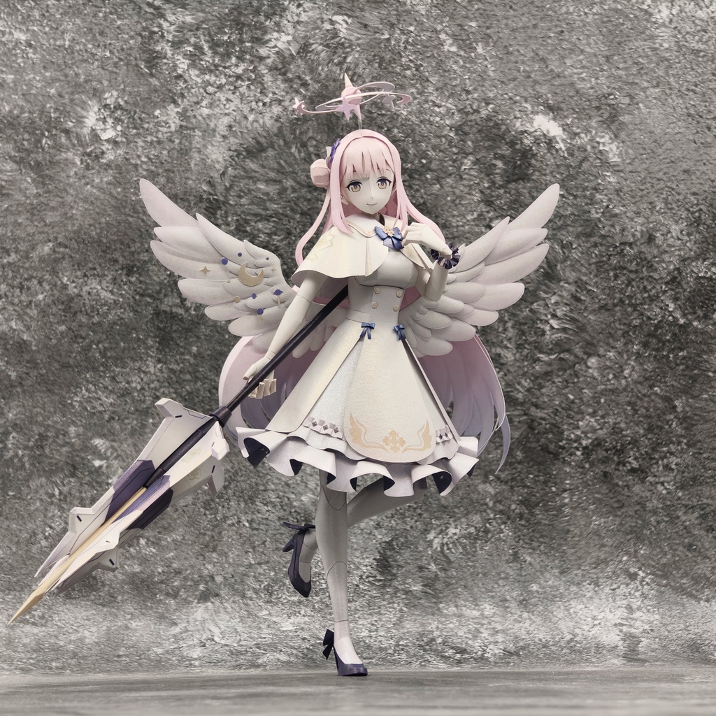 BlueArcive ブルアカ 聖園ミカ ペーパークラフト papercraft