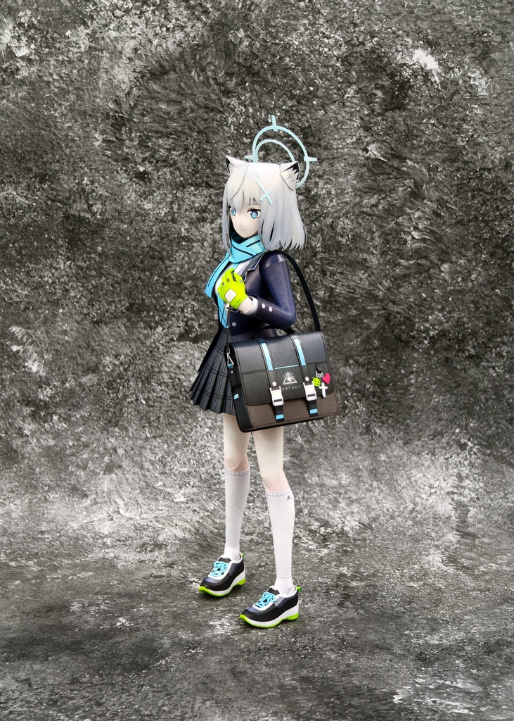 BlueArcive ブルアカ 砂狼シロコ ペーパークラフト papercraft