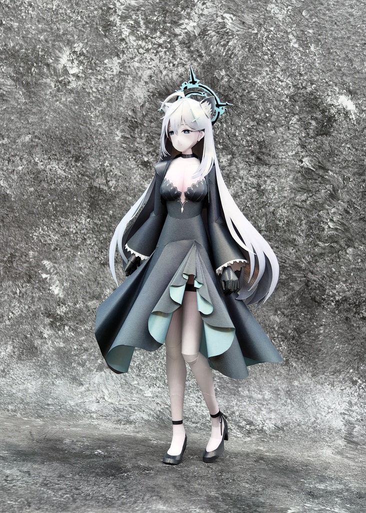 BlueArcive ブルアカ シロコ*テラー ペーパークラフト papercraft