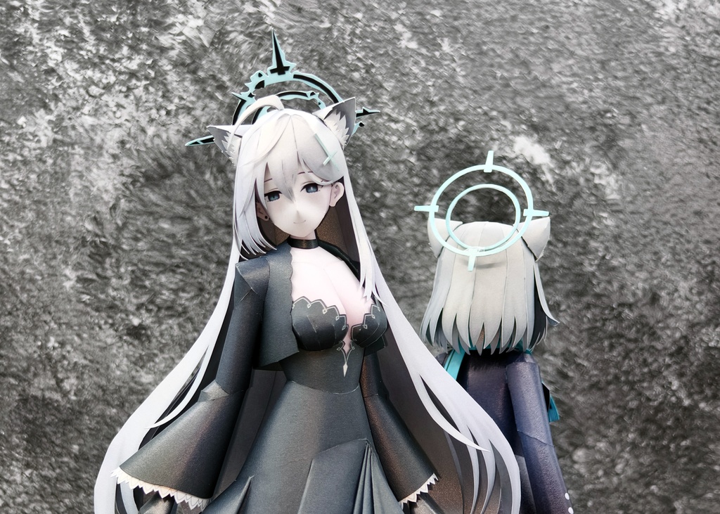 BlueArcive ブルアカ シロコ*テラー ペーパークラフト papercraft