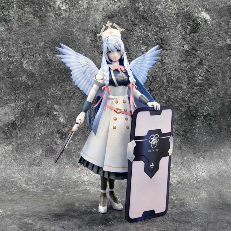 BlueArcive ブルアカ 蒼森ミネ ペーパークラフト papercraft