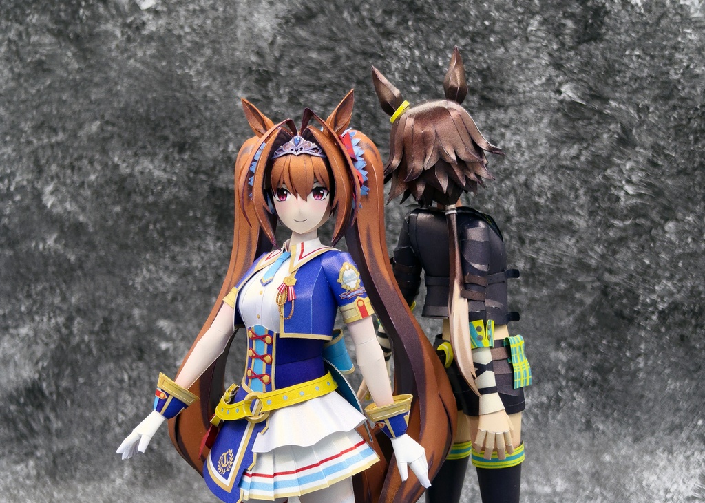 ウマ娘 ウオッカ ワイルドトップギア ペーパークラフト papercraft